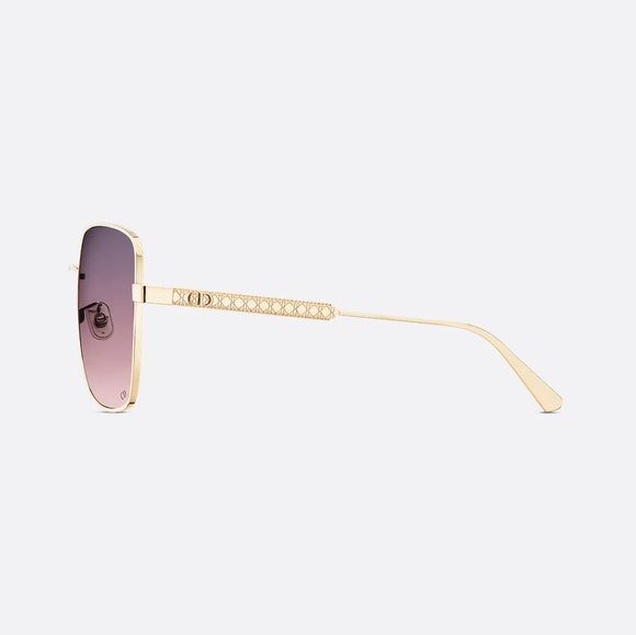 DiorCannage S1UGradient Purple-to-Pink Square Sunglasses - Picture 5 of 8